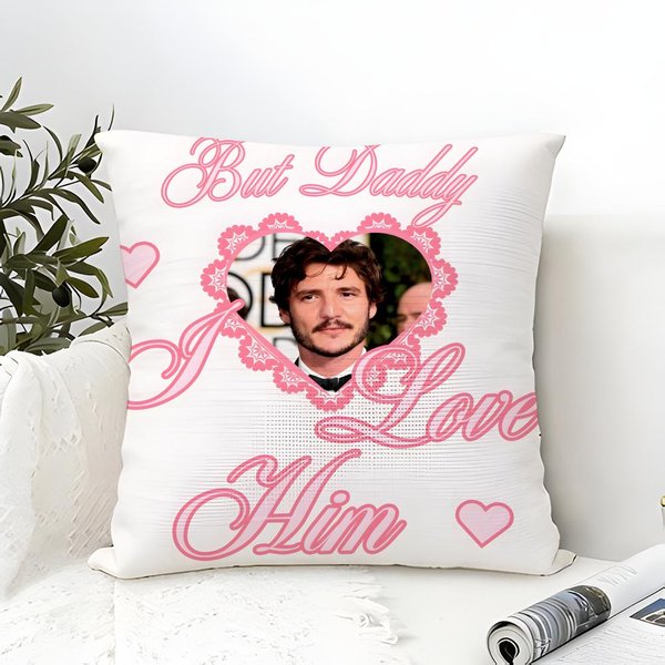 Ciekawy SposóB Bycia MężCzyzna P-Pedro Pascal Poszewka Na Poduszkę Lniana Poszewka Na Poduszkę Sofa WystróJ Domu Poszewka Na Poduszkę Poszewka Na Poduszkę 50X50Cm-image