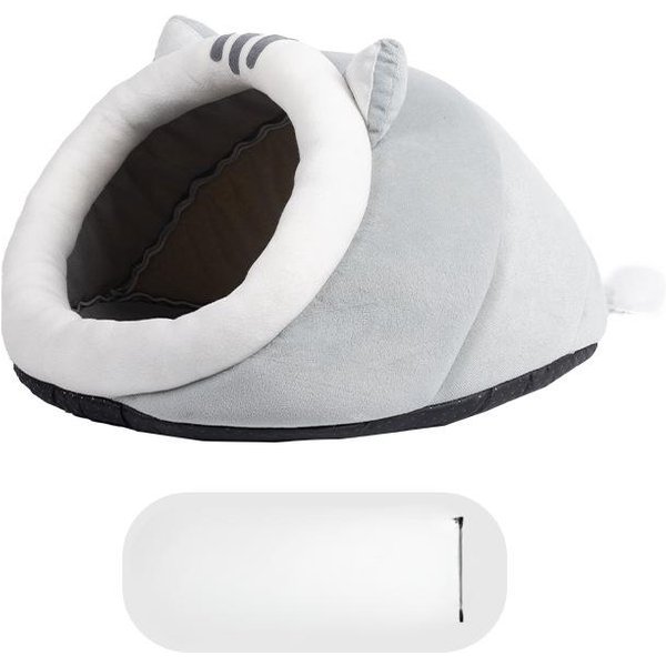Zapatillas Nido Orejas De Gato Casa Para Gatos Cuatro Estaciones Casa Para Gatos Semicerrada Casa Para Perros Casa Para Mascotas Perro PequeñO Casa Para Gatos L-image