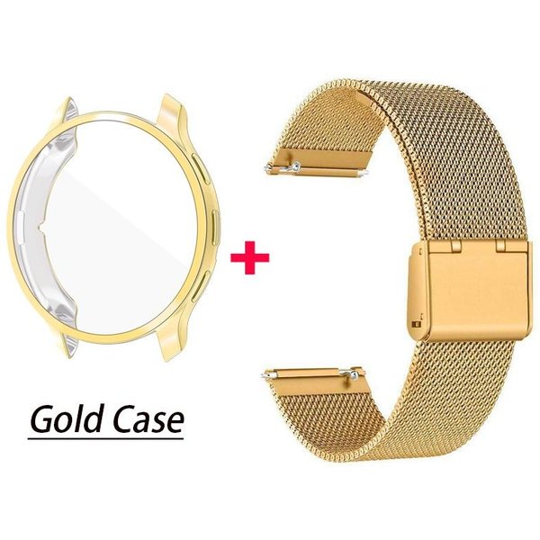Metalowy Pasek Do Garmin Venu 3 3S 2S Inteligentna Bransoletka Do Zegarka + Etui Do Garmin Vivoactive 4 4S Opaska Na Nadgarstek Do Garmin Venu 2 Plus OkłAdka Garmin Venu 2S-image