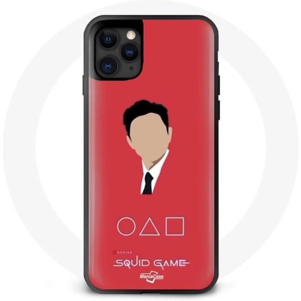 Funda Iphone 11 Pro Cara De Squid Game-image