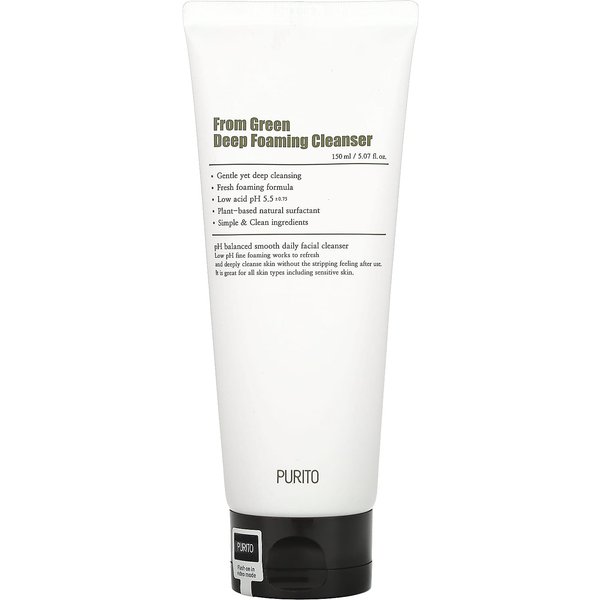 Purito, Limpiador Espumoso Profundo From Green, 157 Ml (150 Ml)-image