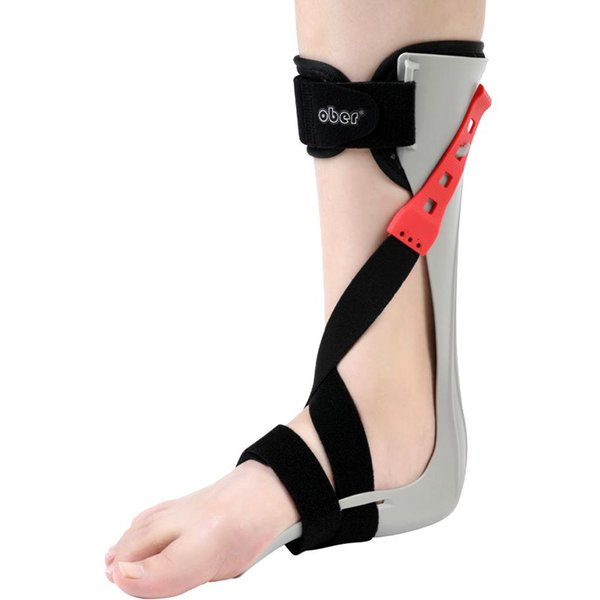 Ortesis De Tobillo Para Pie CaíDo AFO FéRula De Soporte Para Caminar Con Zapatos O Dormir Accidente Cerebrovascular Hemiplejia Hombres Mujeres L-image