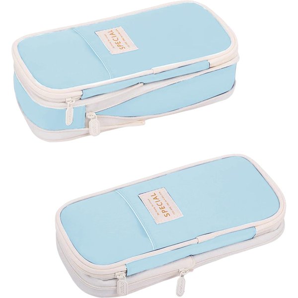 Estuches Kawaii De Gran Capacidad Bolsa Estuche Soporte Caja Para NiñAs Oficina Estudiantes Organizador Material Escolar-image