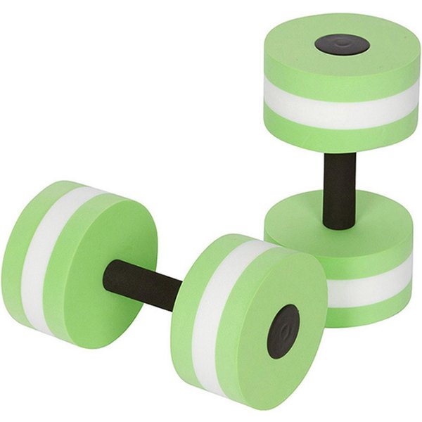 Mancuernas Para Ejercicios AcuáTicos, Resistencia A La Piscina, Pesas De Agua, Ejercicio De Brazos Para Entrenamiento FíSico, 2 Uds. Verde-image