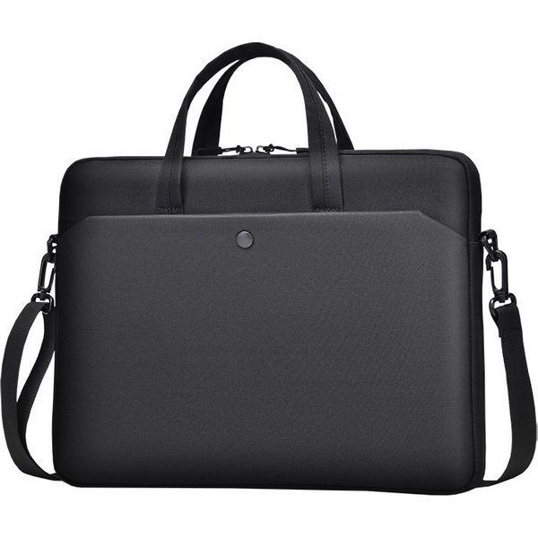 Funda Bolso Para PortáTil Para Macbook Air Pro 16 Estuche 13.3 14 15.6 Pulgadas HP Huawei Lenovo Dell Funda Para PortáTil Maletines De Hombro For 13.3-14.1 Inch Negro-image