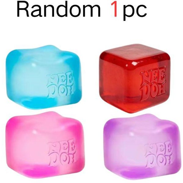 Zabawki Dzieci DziecięCe Squishy Nee Doh Meduza Kostka Zabawka Do śCiskania, MięKki Galaretkowy Stresowy Fidget Toy, Sensoryczny Needoh Dla DorosłYch-image