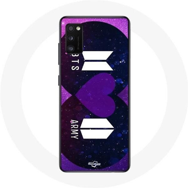 Coque Pour Samsung Galaxy S20 Plus Bangtan Sonyeondan Logo BTS Et Logo Army I Purple You-image