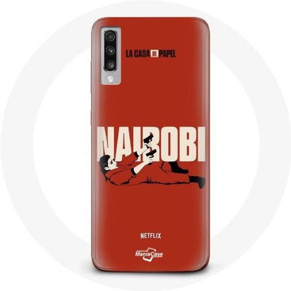 Funda - La Casa De Papel - Samsung Galaxy A50 - Flexible - Roja - ProteccióN-image