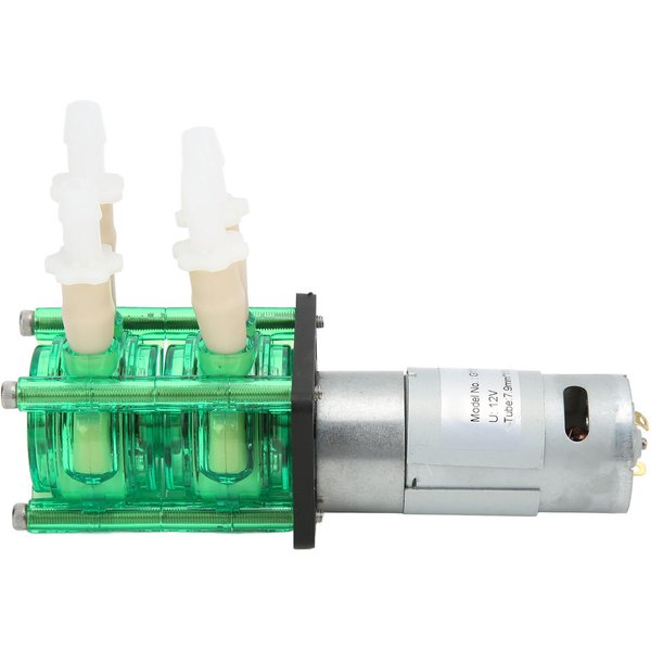 Bomba PeristáLtica De Doble Cabezal De Alto Flujo Resistente A La CorrosióN Bomba Dosificadora De LíQuidos Con Tubo BPT 700Ml/Min-image