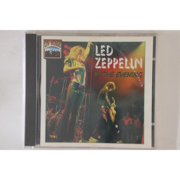 CD LED Zeppelin - In The Evening CD12005 En Vivo 1991 Italia Rock Usado Brown-image
