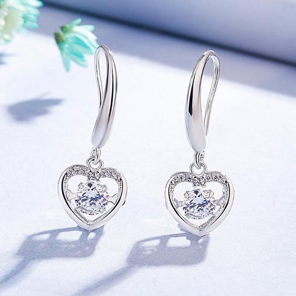 Pendiente Dorp De Zafiro De Plata De Ley 100% 925 Para Mujer, Aros Para Mujer, Oreja De Origen, JoyeríA De Piedras Preciosas De Zafiro Azul, Orecchini Para NiñAs-image