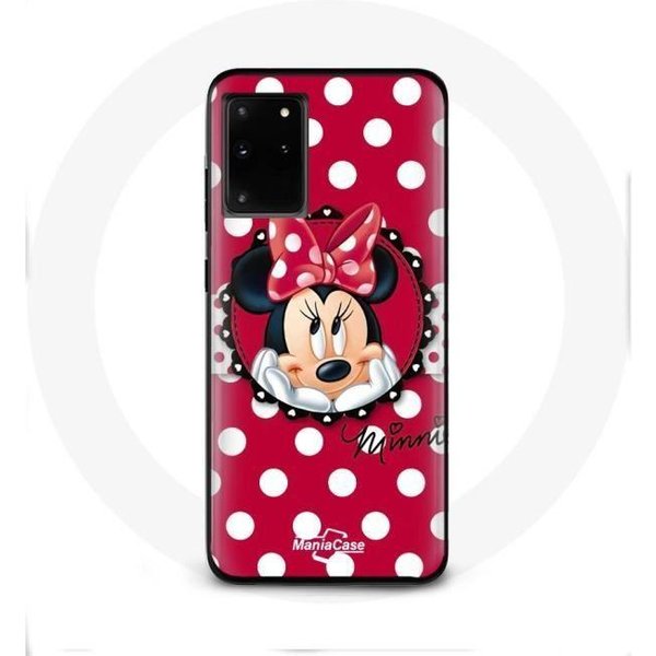 Funda Para Samsung Galaxy S11 Plus Minnie Mouse Dibujo Animado Rojo-image