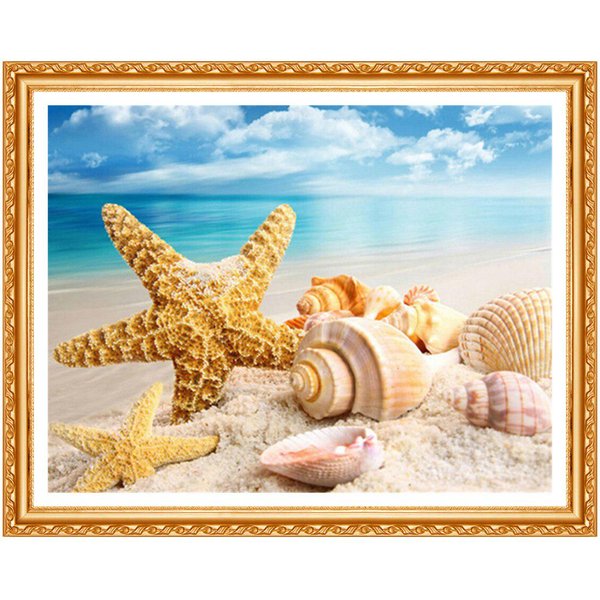 Pintura De Diamantes Bordado De Diamantes Paisaje DIY Pintura De Diamantes Taladro Redondo Completo Diamante 20X30CM-image