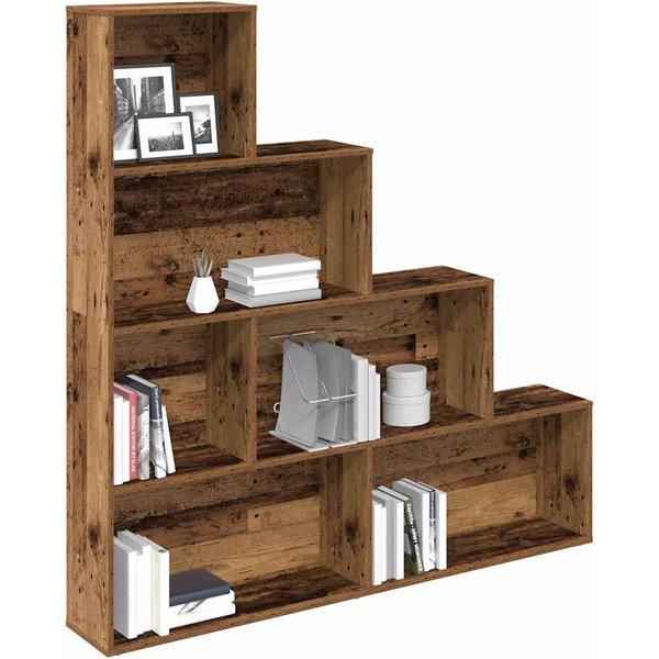 EstanteríA Para Libros, Madera Vieja, 157X24X160 Cm-image