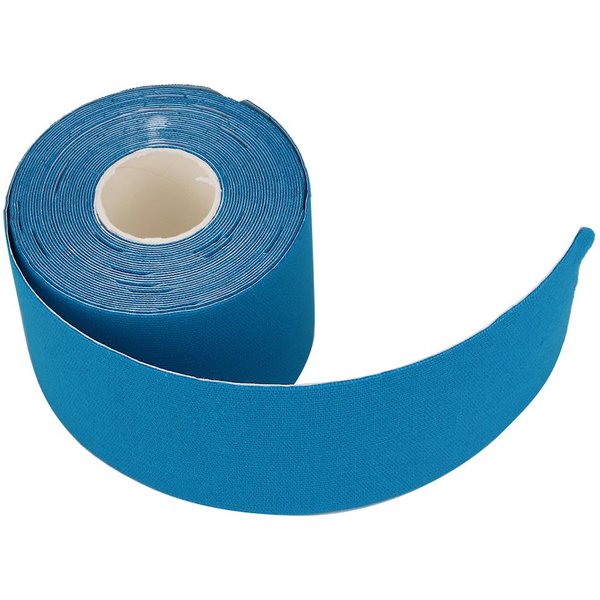 Cinta Muscular Venda Deportiva Cinta KinesiolóGica Adhesiva Alivio Del Dolor Pegatina Muscular Azul Claro-image