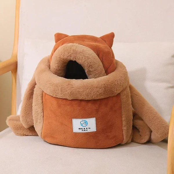 Bolsa CáLida Para Mascotas Gato Para Viaje Al Aire Libre Mochila Transportadora Para Gato Perro Invierno Bolsas CáLidas Para Transportar Mascotas Para Perros PequeñOs Gato Mochila Transpirable Within 2Kg-image