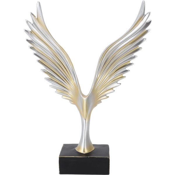 Figura De ÁGuila De Resina DecoracióN Del Hogar Estatua Escultura Adorno ArtesaníA Escritorio De Oficina-image