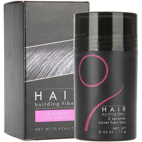 Fibra Capilar Para ConstruccióN De Cabello Espesante Capilar SolucióN Para La CaíDa Del Cabello Corrector Rellenador Capilar MáS Denso Negro Negro-image