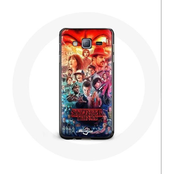 Funda Para Samsung Galaxy J3 Stranger Things Teaser Temporada 4 PóSter Personajes Arte-image