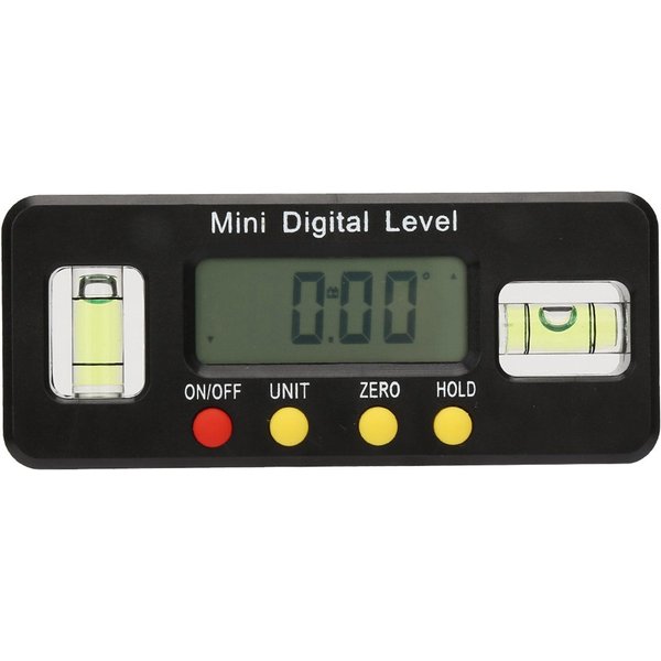 Transportador Digital Mini De 360 Grados Buscador De ÁNgulos InclinóMetro Base MagnéTica (100 Mm)-image