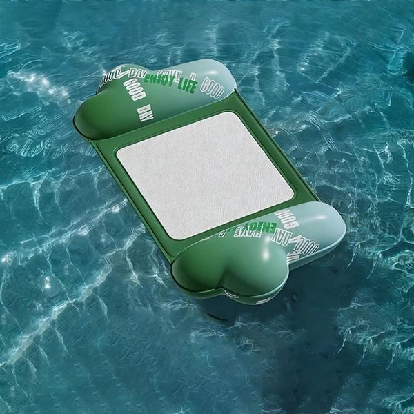 Hamaca De Agua Inflable Balsa Flotante Balsa Flotante Para Adultos Cama Flotante Para Nadar Tumbona Flotante Duradera Para Piscina 06-image