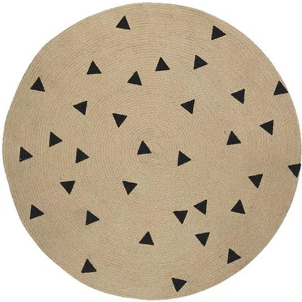Druk Dywan OkrąGłY – AntypośLizgowy Dywanik Dla Dzieci Do Salonu, Sypialni, Pokoju DziecięCego, Mata PodłOgowa Diameter 100Cm(39In)-image