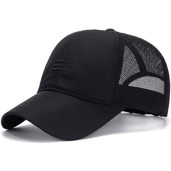 XL 65 Cm DużY Rozmiar MęSka Letnia Siatkowa Czapka Baseballowa SzybkoschnąCa Outdoor Regulowana Snapback Codzienna Ochrona Przeciw SłOńCu Czapka Z Daszkiem L 58-60Cm-image