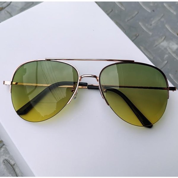 Gafas De Sol CláSicas Estilo Aviador Para Hombre ProteccióN UV400 Gafas Para Pilotar Conducir Pesca Al Aire Libre Viajes Gafas De Sol-image