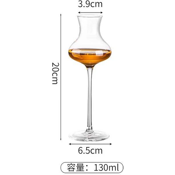 Copa De DegustacióN De Whisky De DiseñAdor Licor, Copa De Vino De Cristal Sin Plomo, Copas Para Cognac Brandy, Copa Para Catador De Whisky Aroma Olor 1Pcs White-image