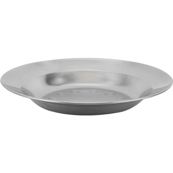 Talerz Ze Stali Nierdzewnej ZagęSzczony Metal Wielofunkcyjny OkrąGłY Talerz Obiadowy Do Domu Restauracji 20Cm/7.9In-image
