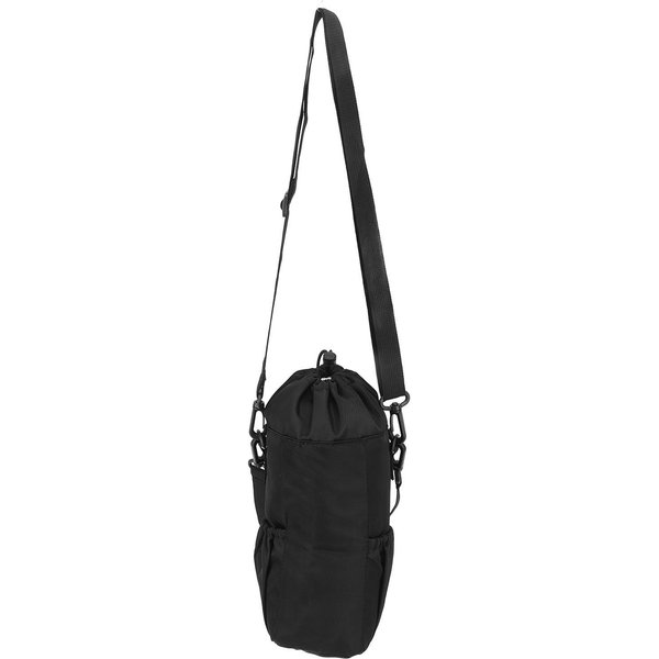 Portabotellas De Agua Aislado Correa De Hombro Ajustable Botella De 32Oz 40Oz Bolsa Sling Con Acolchado Black-image
