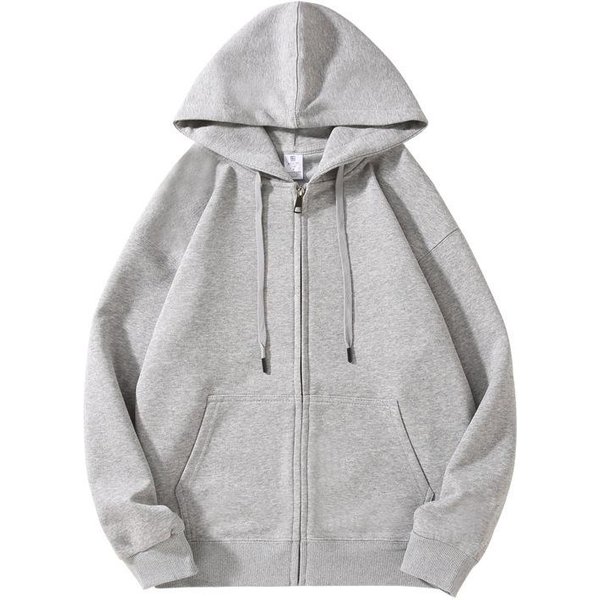 Sudadera Con Capucha GóTica Informal Harajuku Y2K Para Hombre, Ropa De Calle, Sudadera Con Capucha Retro Con Cremallera, Chaqueta Holgada De Manga Larga L-image