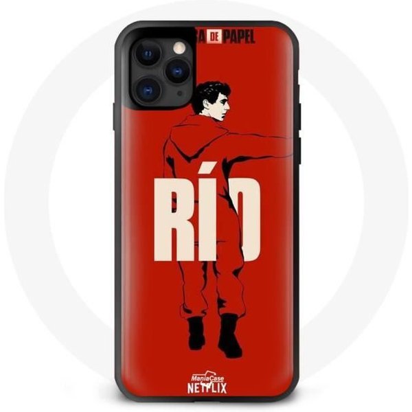 Funda De TeléFono - La Casa De Papel - Iphone 11 Pro - Roja - Flexible - ProteccióN Contra Golpes Rojo-image