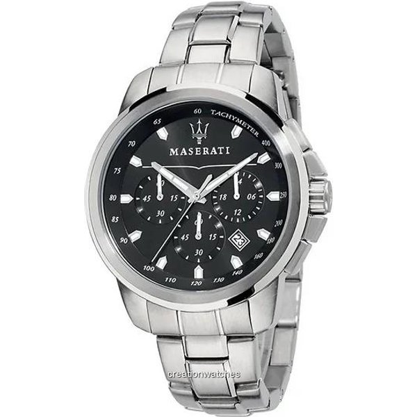 Reloj Para Hombre Maserati Successo CronóGrafo TacóMetro Cuarzo R8873621001 Negro-image