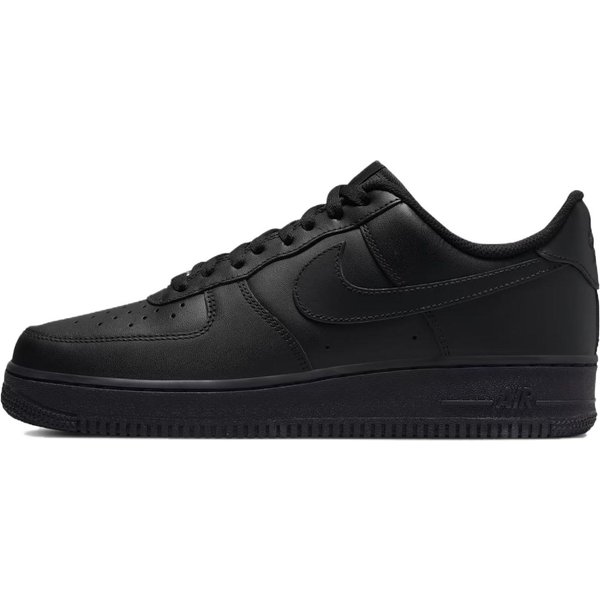 Nike Air Force 1 07 Triple Black Sneakers Unisex CW2288-001 44.5 Black-image