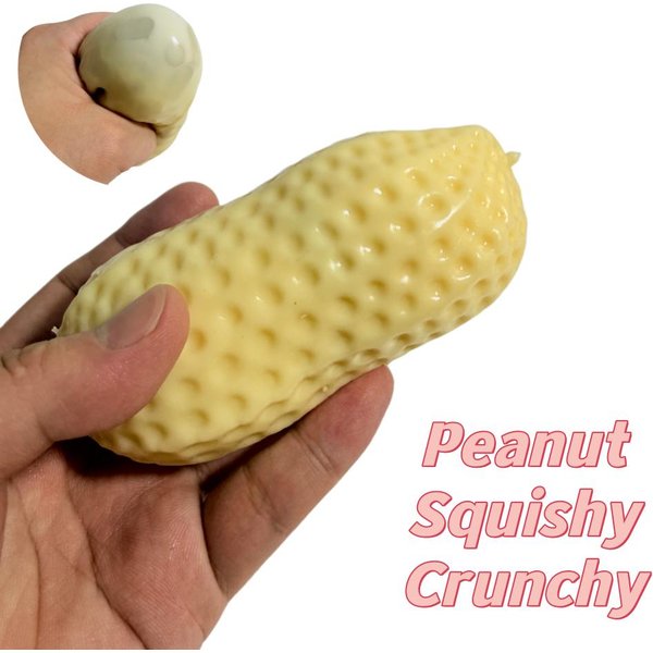 ChrupiąCy DźWięK Karmelowy Budyń ChrupiąCa Zabawka PiłEczka Do ŚCiskania Zabawka Antystresowa Na Halloween BożE Narodzenie Prezent-image