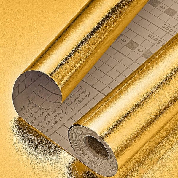 3M/5M/10M Kuchnia Olejoodporne Naklejki Samoprzylepne Przeciwporostowa Wysokotemperaturowa Folia Aluminiowa Kuchenka Gazowa Szafka Tapeta Kontaktowa 40Cm*3M-image
