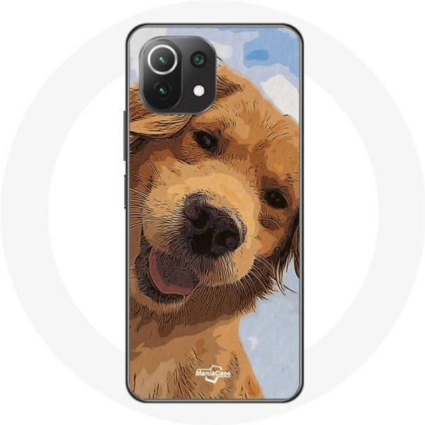 Funda Para Xiaomi Mi 11 Lite Golden Retriever Raza De Perros-image
