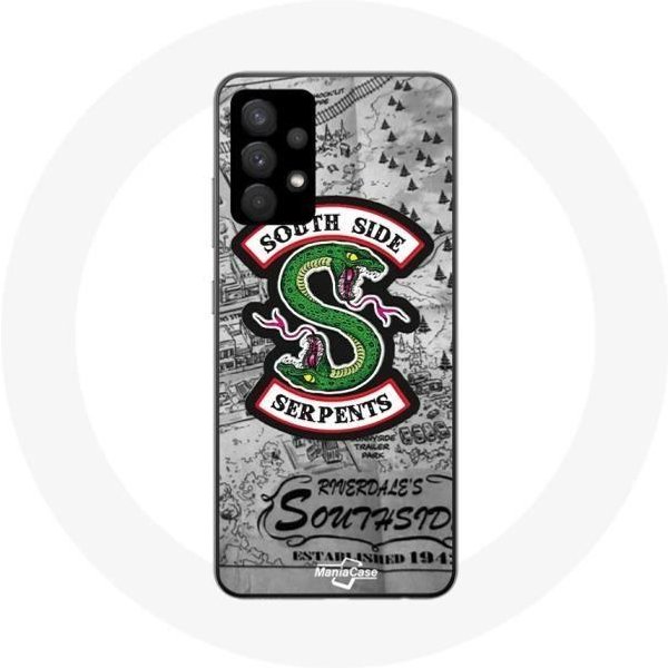 Coque Pour Samsung Galaxy A13 4G / A13 4G Lite Riverdale South Side Serpents Logo-image