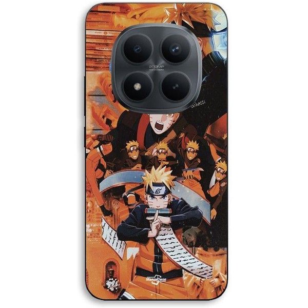 Funda De TeléFono - Maniacase - Xiaomi Redmi Note 15 Pro Plus 5G - Silicona TPU - Negro - Naruto Uzumaki Negro-image