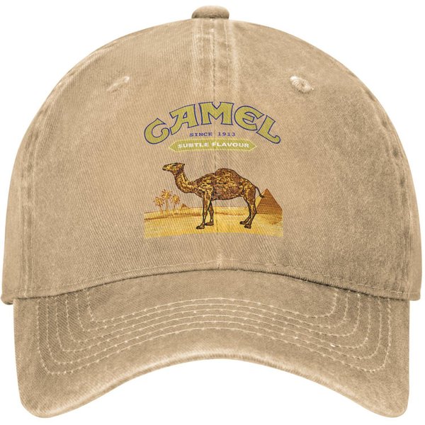 Gorra De BéIsbol Camel Trophy Gorras De BéIsbol Vintage Unisex Para Exteriores Ajustable Gorras De Papá Gorra One Size Beige-image