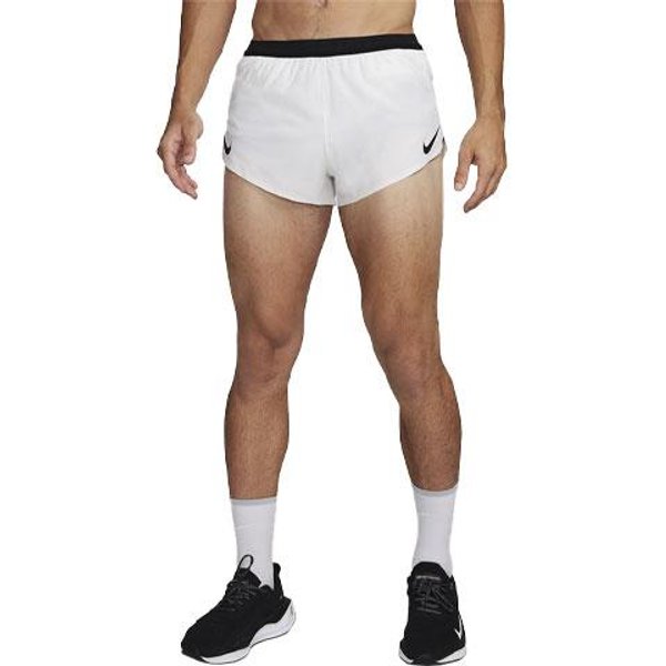 MęSkie Spodenki Do Biegania Nike Aeroswift Dri FIT Adv 2' Z Podszewką M White-image