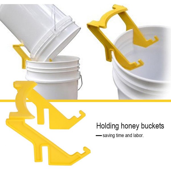 Soporte De PláStico Para Cubo De Miel De Abeja Marco Agarre Herramienta Apicultura Apicultores-image