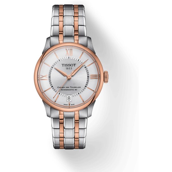 Reloj De Moda Para Hombre Tissot De Acero Inoxidable Con Esfera Plateada T139.207.22.038.00 Plata-image