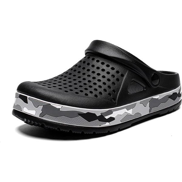 Letnie MęSkie Buty Klapki Pantofle MęSkie Ogrodowe PłAskie SandałY SandałY Na Platformie MęSkie Buty Do Wody MęSkie Sneakersy Outdoorowe Domowe Kapcie 43-image