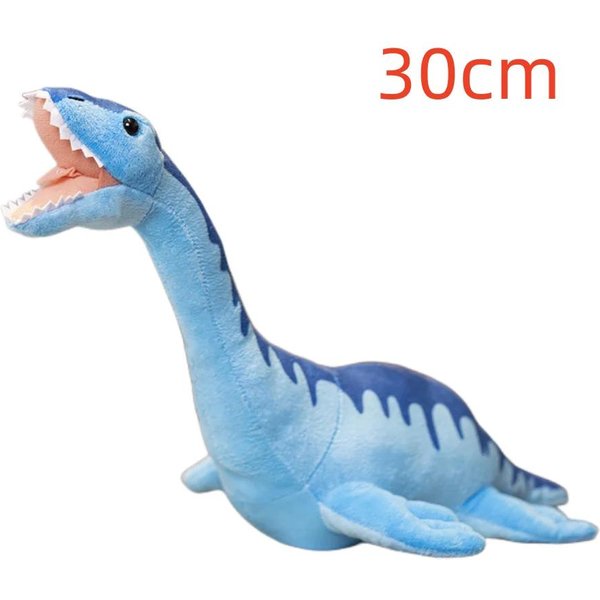 Juguete De Peluche De Dinosaurio De SimulacióN Triceratops Realista Ankylosaurus Stegosaurus DragóN Serpiente Peluches MuñEco Dibujos Animados Suave Juguetes Para NiñOs-image