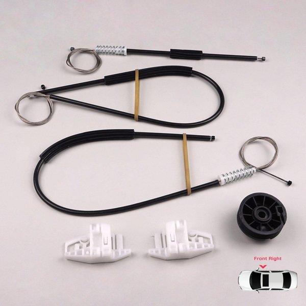 BWR622 Kit De ReparacióN De Regulador Elevalunas EléCtrico Puerta Delantera Derecha Para Peugeot 206 206+ 1998-2012 4/5 Puertas 9222E8 9222F8-image