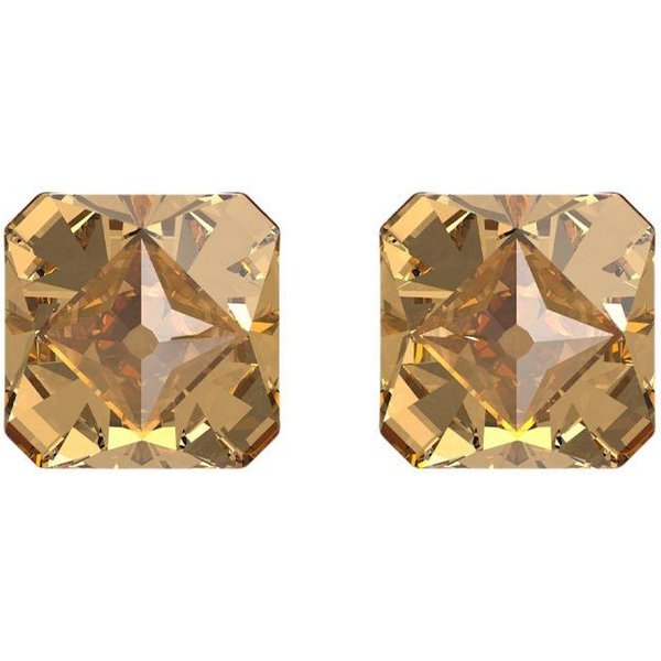 Pendientes De Cristal Con Corte Piramidal Chroma Swarovski Para Mujer Oro Amarillo 5613680 Box (Random Color) Beige-image
