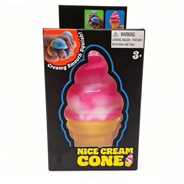 Needoh Nice-Sicle Lody PiłEczka Antystresowa Powoli RosnąCa ŚCiskana Zabawka Fidget Ulgę W LęKu Zabawka Sensoryczna Dla Dzieci DorosłYch RóżOwy-image