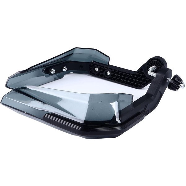 2 Piezas Guardamanos Para Motocicleta A Prueba De Viento ProteccióN Contra Colisiones Ajuste Universal Protector De Manillar Negro-image